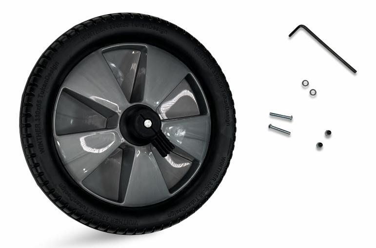 Front wheel Ø330 mm