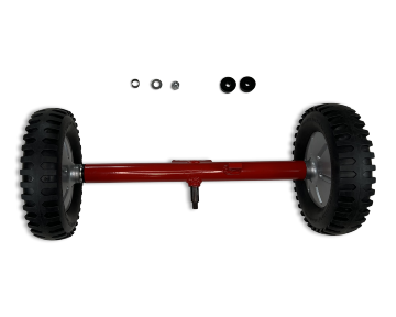 Rear wheel set w. wheels, Ø270 mm